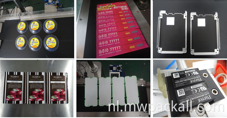 Automatisch plastic flacon platte ampul pot glazen ronde fles etiketteringsmachine